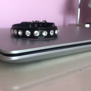 Rhinestone choker